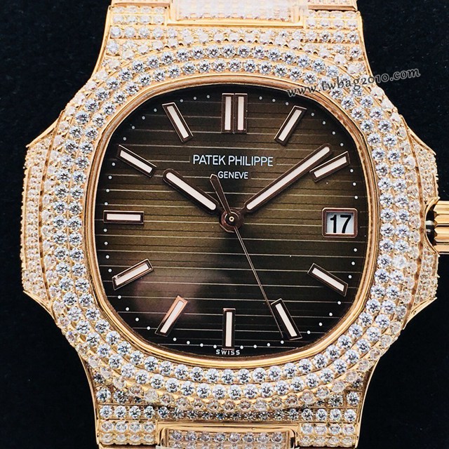 百達翡麗高端複刻男士腕表 PATEK PHILIPPE施華洛世奇美鑽男士腕表  gjs1914
